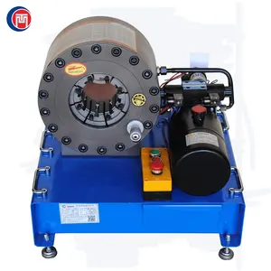 12/24 volt hydraulic hose crimping machine mobile crimper