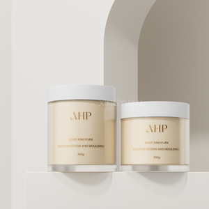 Cao cấp nhựa Kem Jar <span class=keywords><strong>200ml</strong></span> 250ml 300ml 500ml rõ ràng nặng tường cơ thể vật nuôi chà <span class=keywords><strong>container</strong></span> cho Tóc Bơ bao bì - Product Image 5