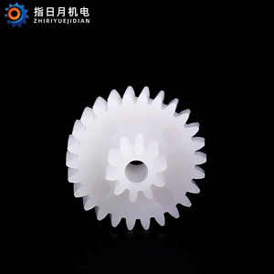 Engrenage en nylon pour le soleil et la lune, à dents droites en résine, moulé par injection, haute précision, petit module - Product Image 1