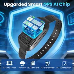 ระบบปลอกคอสุนัขพร้อมรั้ว GPS รุ่น QPHBTR ระยะควบคุม 49-6561 ฟุต ปรับได้ กันน้ำ ชาร์จซ้ำได้ สำหรับสุนัขขนาดกลางถึงใหญ่ - Product Image 6