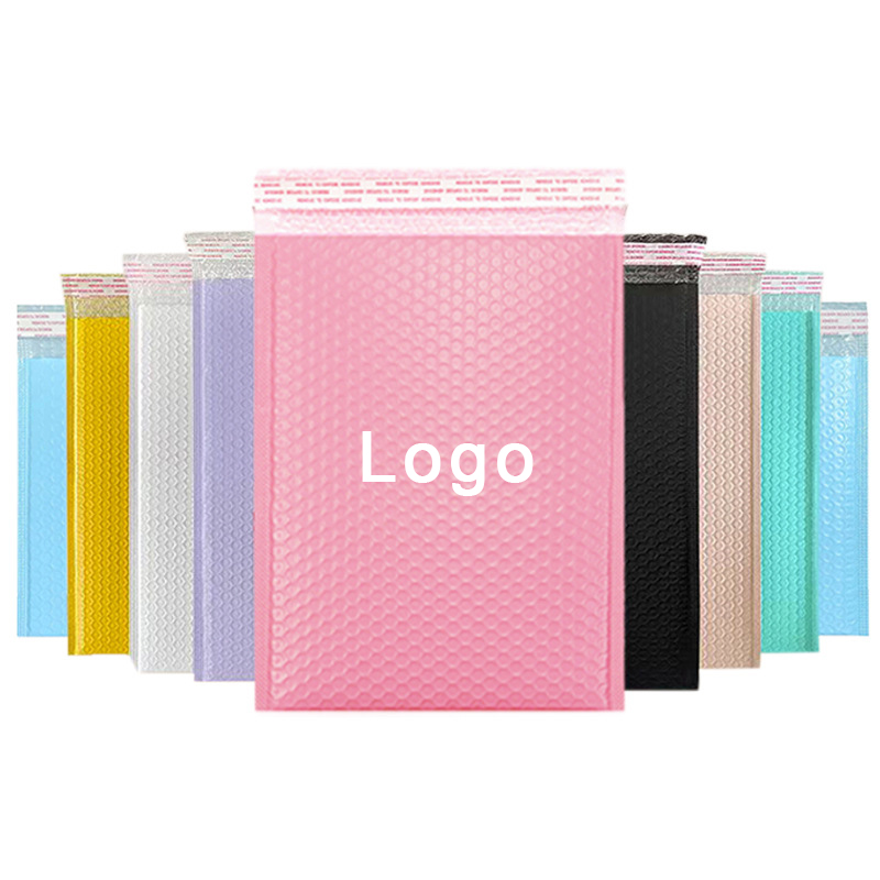 Low MOQ Hot Sale Safe Shipping Poly Mailer Packaging Courier Plastic Ziplock Biodegradable Poly Bubble Bags