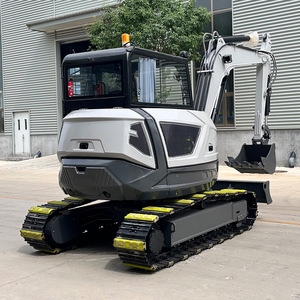 Bestselling Products Free Shipping 6.5 Ton Ce Epa Engine Farm Cabin Mini Digger <b>Small</b> Hydraulic Crawler Excavator for Sale - Product Image 2