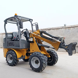 Gratis pengiriman pemuat teleskopik 400kg-6ton roda <span class=keywords><strong>Mini</strong></span> diesel kecil/pemuat listrik Harga terbaik pemuat fleksibel