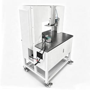 Machine d'emballage et de scellage de cartons Wallepac WR6005 avec film étirable adhésif pré-étiré et distributeur [Contrôle numérique Pan Co] - Product Image 3