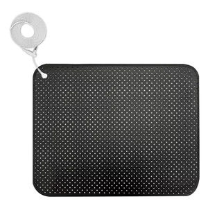 Alfombra para Mascotas Cuadrada, Resistente y Ecológica, de Poliéster y PU, Portátil, Lavable, Transpirable, Diseño Elevado de la Tierra, para Perros y Gatos Pequeños - Product Image 6