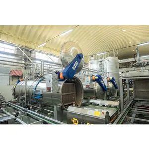 Horizontal Cylindrical Pressure Steam Sterilizer Autoclave Food Sterilizing Equipment