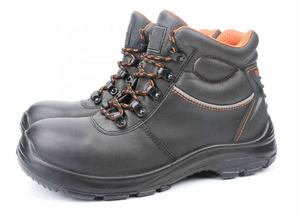 יצרן מפעל נעלי בטיחות מותאמות אישית לגברים פלדה בוהן עור עמיד להחלקה עמיד למים עמיד לדקירה עמיד s3 סיטונאי - Product Image 4
