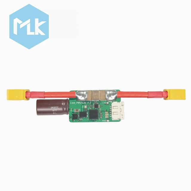 MLK CUAV CAN PMU Lite Power Module Pixhawk STM32F412 Power Module 5-24v Universal Power Control Supply Module