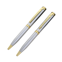 Mini bolígrafo de Metal de lujo personalizado, 0,7mm, ancho de escritura, billetera de bolsillo, planificador, monedero, pasaporte, Hotel, bolígrafos pequeños personalizados
