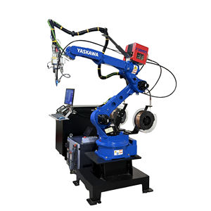 Soldadores láser Máquina de soldadura láser robótica Yaskawa con posicionador de gran tamaño y alimentador de alambre Doble - Product Image 5