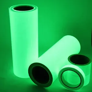 LU hochhelles bedruckbares klebe-leuchtband 6-8 Stunden Foto-Lumineszenz-Luminesz-Glanz-im-Dunkeln-Vinylfolienrollen