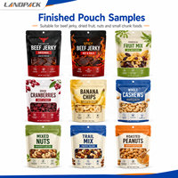 Machine d'emballage pour sachets préformés Doypack de nourriture pour chiens, de café en grains et de bœuf séché