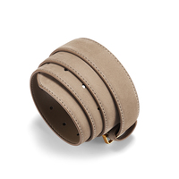 Nouvelle ceinture en cuir véritable pour femme avec boucle automatique à cliquet en métal avec logo personnalisé de Fashion Factory