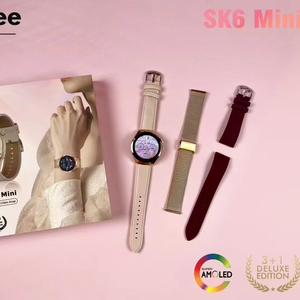 Đồng hồ thông minh thời trang thông minh mini kalobee SK6 Đồng hồ thông minh Kỹ Thuật Số Chống nước Màn hình HD màu 1.3 inch cho nữ có 3 dây đeo - Product Image 3