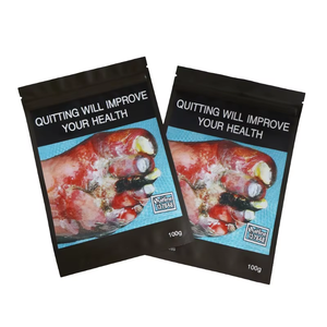 Bolsa de Tabaco para Liar Personalizada al por Mayor, Vacía, con Cierre Hermético, para Tabaco de Hoja, 30g 50g 100g - Product Image 1