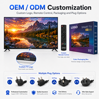 Téléviseur intelligent Android QLED 4K de 75, 85 et 100 pouces, grand écran, fabricant OEM ODM pour la vente en gros et la fourniture de projets dans le monde entier