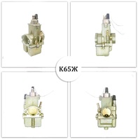 Carburateur K65 de haute qualité K65D K65T K65I K65G K65C K65B K65J Carburateur russe avec jet de puissance pour moteur de course 110cc-125cc