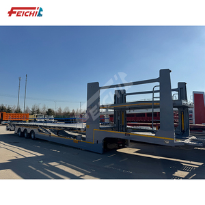FEICHI Nouvelle semi-remorque à 3 essieux pour véhicules lourds, fabrication chinoise directe, pour le <span class=keywords><strong>transport</strong></span> de conteneurs et de véhicules utilitaires - Product Image 3