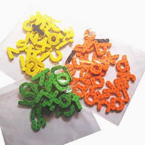 Ensemble d'alphabet personnalisé, lettres de puzzle magnétiques en EVA, jouets en plastique pour enfants, petits ensembles OEM, réutilisables, durables, éducatifs, colorés - Product Image 2