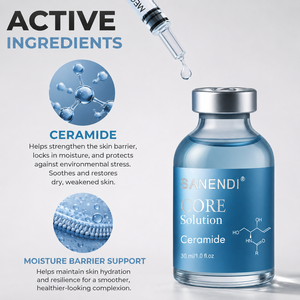 Suero Herbal con Ácido Hialurónico, Extracto de Plantas Orgánicas, Hidratación Profunda, Antiarrugas, Reafirmante, Reparador de la Piel, Iluminador, OEM - Product Image 1