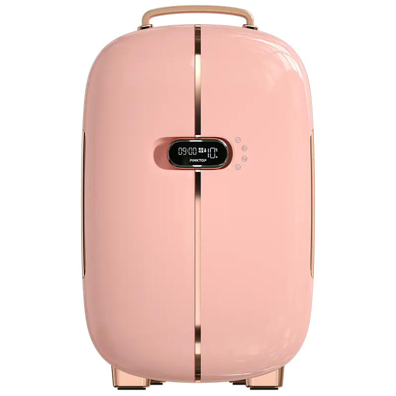 Refrigerador cosmético de doble puerta 12L, nevera de belleza, portabilidad facial, mini nevera de belleza 12l