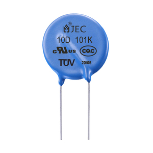 Hệ thống thiết bị tín hiệu truyền thông kẽm Oxit varistor 10d101k để cung cấp điện 100V jec 10d101k tụ cũ - Product Image 1