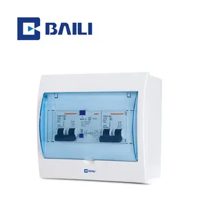 BAILI VTI 8way Full Plastic Surface Mounting Control Panel MCB Enclosure box Distribution Box