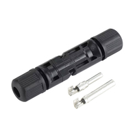 Connecteur de panneau solaire étanche IP67 LumenAstra BD-02 1000V, PC/PPO, courant nominal 30A/50A, contact en cuivre mâle/femelle 6mm 4mm