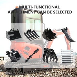 Mini Escavatore Cingolato NK18 con Motore Kubota EPA |   Mini Escavatori Cinesi con Motore EPA per Uso Domestico e Agricolo |   Reclutamento Agenti - Product Image 6