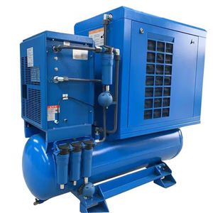 En iyi fiyat 0.7/0.8/1.0/1.3 MPa yağ az vida hava kompresörü ile hava kurutucu ve hava tankı - Product Image 4