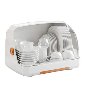 Кухонный Настольный многофункциональный органайзер, стойка для хранения посуды и мисок, пылезащитный ящик для хранения с крышкой