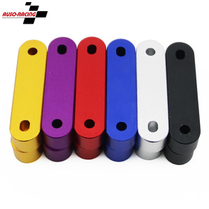 แผ่นยกฝากระโปรงเครื่องยนต์อะลูมิเนียมอัลลอยด์ Auso-Racing สำหรับรถยนต์ฮอนด้า ซีวิค แต่งรถ สีแดง เงิน น้ำเงิน ดำ ทอง ม่วง - Product Image 1