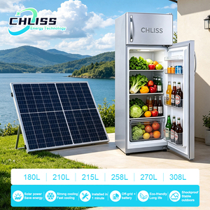 Réfrigérateur solaire 180L à compresseur DC, faible consommation d'énergie, <span class=keywords><strong>avec</strong></span> protection LVD pour <span class=keywords><strong>camping</strong></span>-<span class=keywords><strong>car</strong></span> américain, <span class=keywords><strong>camping</strong></span>-<span class=keywords><strong>car</strong></span> hors réseau - Product Image 3