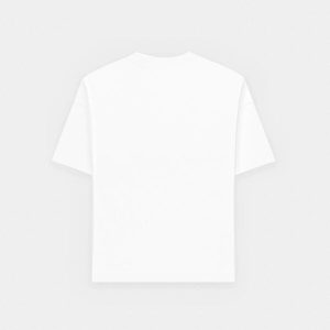 Fashionable Pure Cotton <b>White</b> High Weight <b>T</b> <b>Shirt</b> Customized <b>T</b> <b>Shirt</b> Loose Casual <b>Round</b> <b>Neck</b> Short Sleeved Men's <b>T</b>-<b>Shirt</b> - Product Image 2
