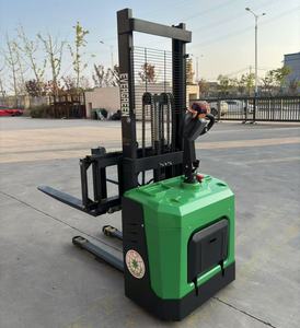 Carretilla elevadora eléctrica JG 1,5 T con soporte de 3m Apilador de paletas hidráulicas 1,5 t y horquilla móvil lateral Accionamiento y elevador estacionarios - Product Image 3