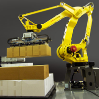 Robot de palettisation automatisé FANUC M-410iB/700 à 4 axes, portée 3143 mm, charge utile 700 kg, protection IP54, répétabilité 0,05 mm