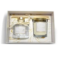 Boîte-cadeau d'emballage de pot de bougie personnalisée et personnalisée emballage de boîte à bougie de luxe parfumée en papier rigide vide avec insert