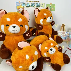 AIFEI oyuncak toptan rakun peluş oyuncaklar Panda bebekler sleetoy yastık kadın doğum günü hediyeleri çift hediye