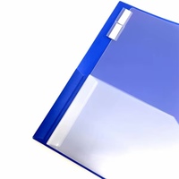 Classeur de présentation transparent en plastique pour étudiants et fournitures de bureau, avec onglets, pour photos, pagination, livrets d'informations et documents de projet