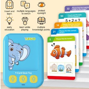 55 cartes interactives multilingues <span class=keywords><strong>pour</strong></span> enfants d'âge préscolaire, machine d'apprentissage parlante <span class=keywords><strong>pour</strong></span> bébés - Product Image 2