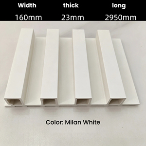 Pannello in Legno di Bambù Lungo 2,95m - Larghezza 16cm, Resistente ai Graffi, Ecologico per Interni di Hotel, Pareti Interne, Ospedali, Magazzini - Product Image 1
