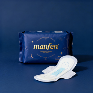 Serviettes hygiéniques respirantes sans ailettes en tissu non tissé écologique pour femmes, tailles S/M/XS, vente en gros Chine - Product Image 1
