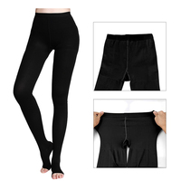 Collants de compression médicaux à bout ouvert pour varices 20-30 mmHg