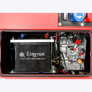 Chất lượng cao 5KVA 5.5KW loại im lặng Máy phát điện diesel giá rẻ nhà máy điện sử dụng thông minh 50Hz Máy phát điện - Product Image 5