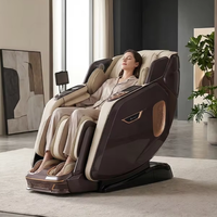 Sillón de Masaje Eléctrico de Alta Gama, de Lujo, Deslizante, 4D 3D, Gravedad Cero, Alta Calidad