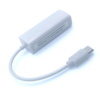 Cantell OEM/ODM - Cable Adaptador LAN Gigabit Ethernet USB-C a RJ45 de 10/100 Mbps, Cableado Externo