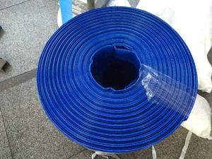Tuyau flexible en plastique léger de décharge de l'eau de LayFlat d'irrigation tuyau de PVC de 4 barres - Product Image 6