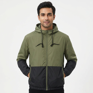 High Quality Custom logo Men's Windbreaker <b>Jacket</b> 100% Polyester Windproof <b>Jacket</b> Made in Pakistan - Product Image 1
