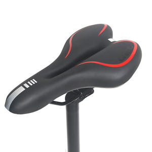 Asiento de <span class=keywords><strong>Bicicleta</strong></span> de <span class=keywords><strong>Gel</strong></span> para MTB, Asiento de Ciclismo de Carretera para Hombre y <span class=keywords><strong>Mujer</strong></span>, Cuero PU, Silicona, Cómodo, Suave, Amortiguador - Product Image 1