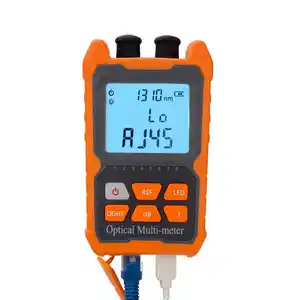 4 in 1 Optical Power Meter Visual Fault Locator 5Km Light Pen LED Lighting OPM Network Fiber Optic Cable Tester Tools